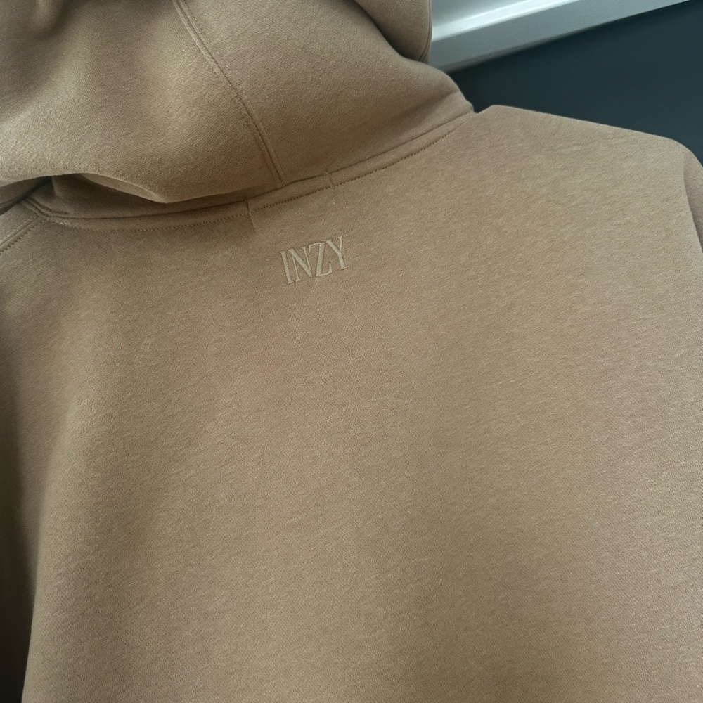 INZY brand tan hoodie - Picture 3 of 5